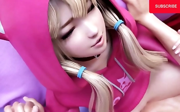 このヘンタイ3Dシーンで甘美なメアリー・ローズと欲望を満たそう！