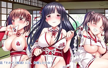 男を喜ばせるために捧げられた、甘美な日本の妖女たち - モーションアニメ
