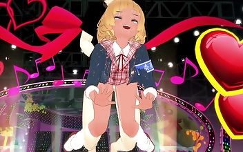 無修正：恋活委員長のセクシーなライブを観よう！