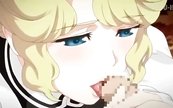 JAVの巨乳美女が仕事帰りに信じられないフェラチオをする