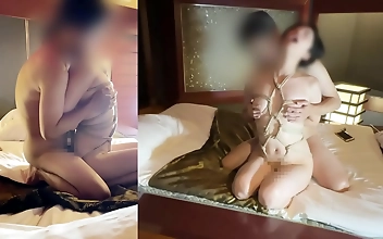 寝取られフェチAV熟女 淫乱人妻が友人と初NTR調教