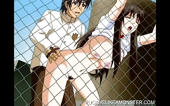 日本の女子大生がハングド・スタッドに犯される！