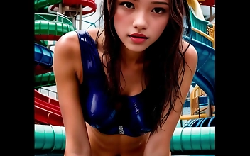 魅惑の曲線美を解き放つ - 魅惑のJAVアイドルが甘美な写真撮影で魅惑的な姿をさらけ出す