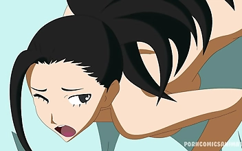 僕のヒーローアカデミア』の甘美な快楽に酔いしれる：モモ＆デク出演AVパロディ