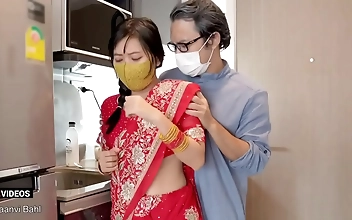 インド人の義娘が義父の巨根を誘惑する！