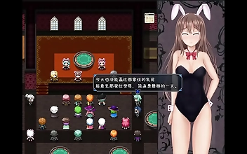 JAVセクシーなエリーが不機嫌なチョッパープリンセスゲームを熱くする！